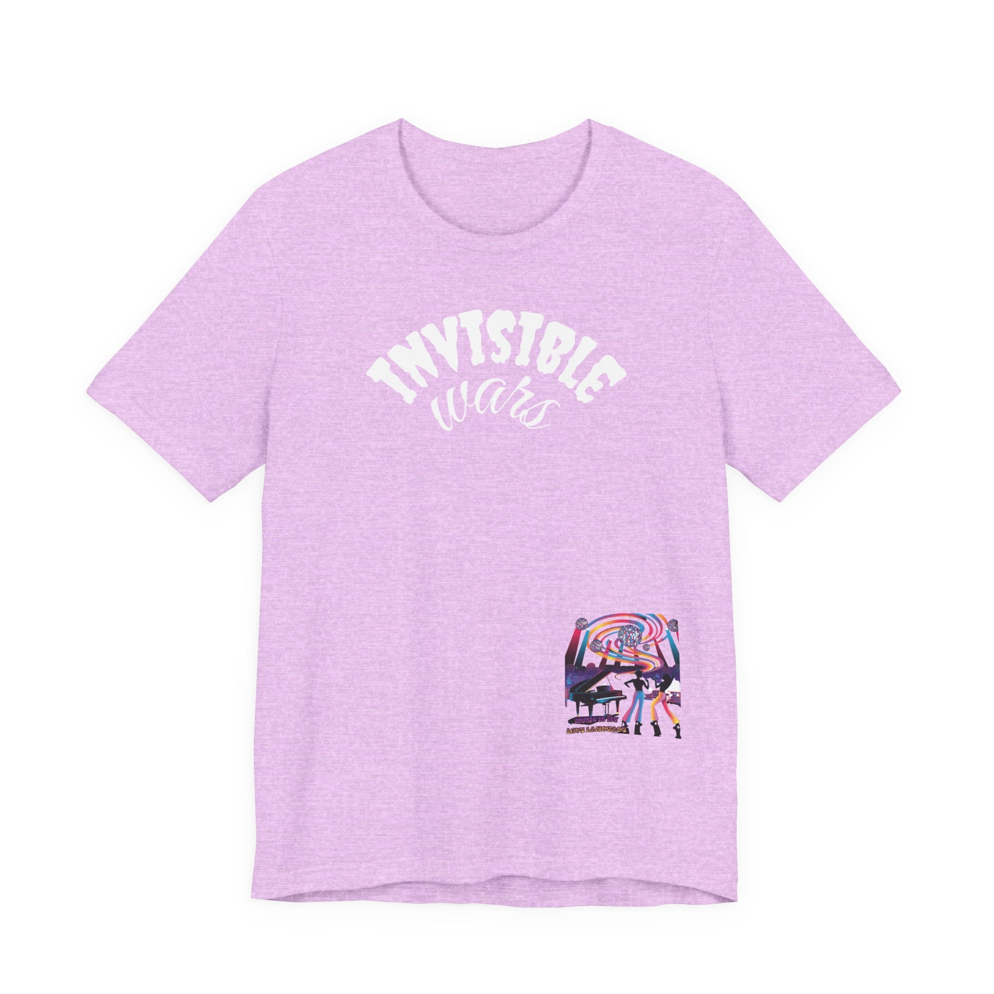 Women Invisible Wars T-shirt - Music is my Love Language
