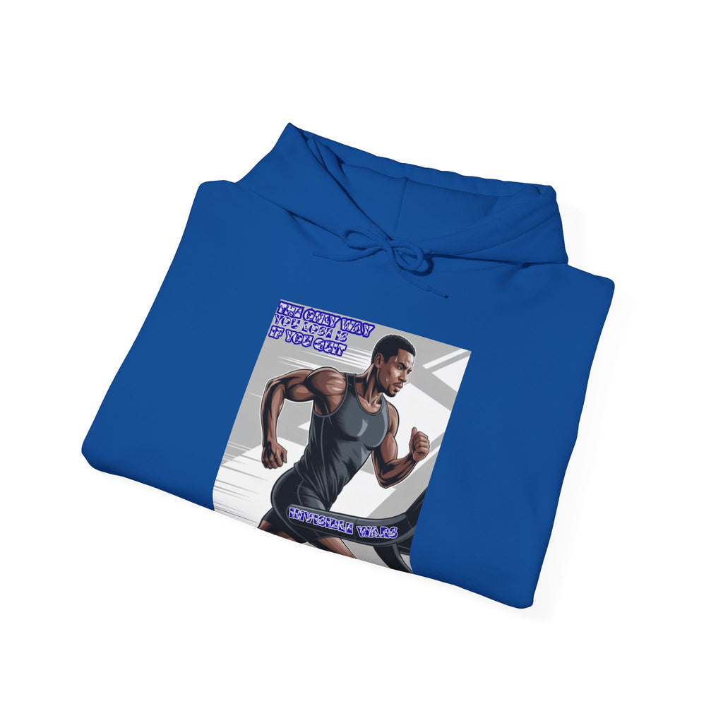 Men Hoodie — The only way you lose