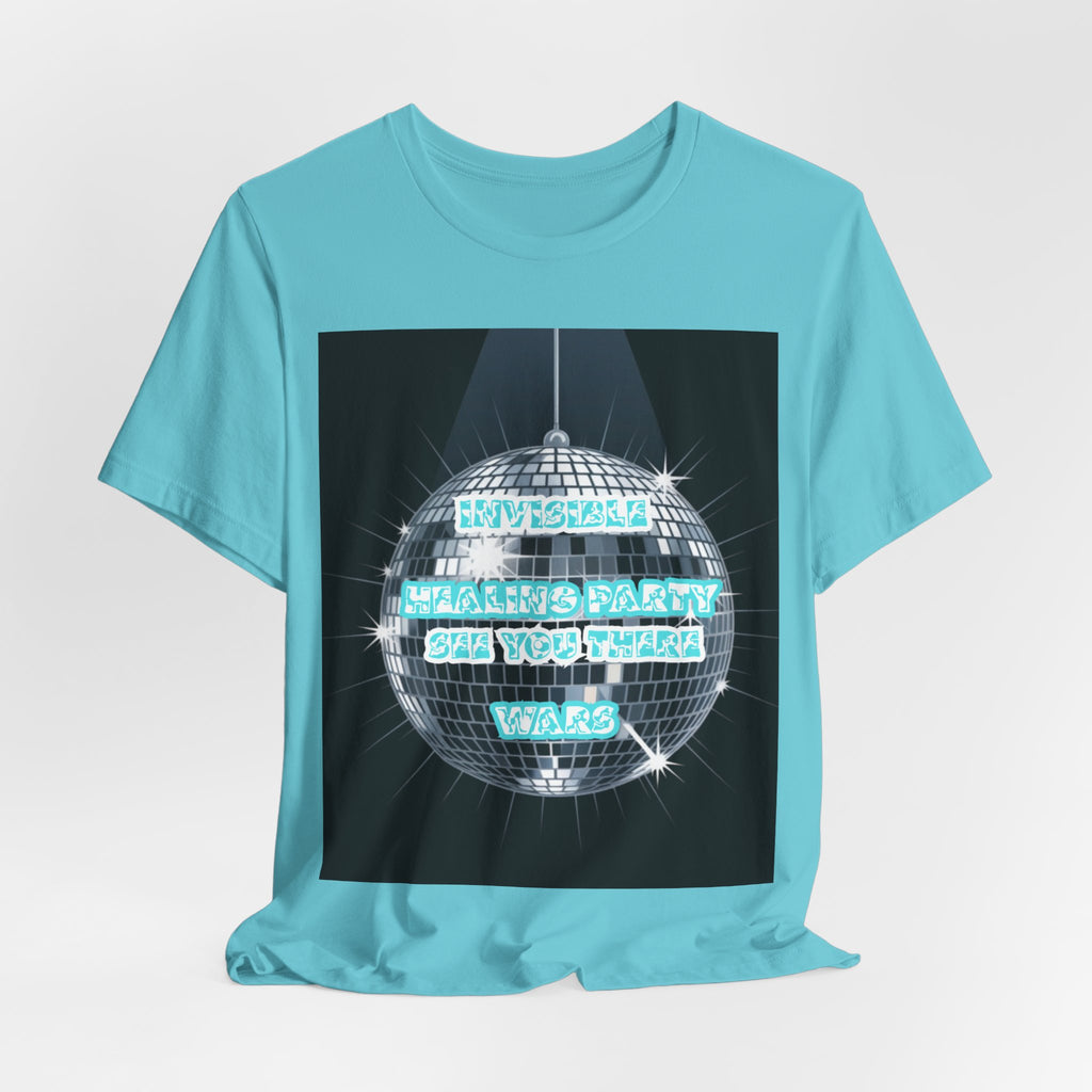 Women T‑Shirt — Healing Party , See You there