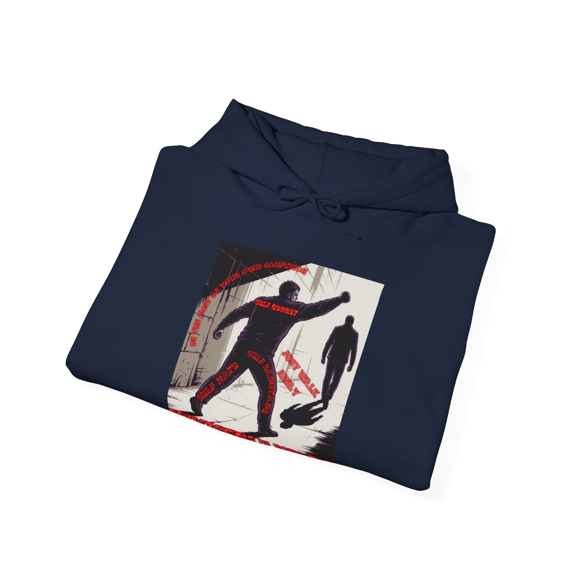 Men Hoodie - In the Mist Of Confusion