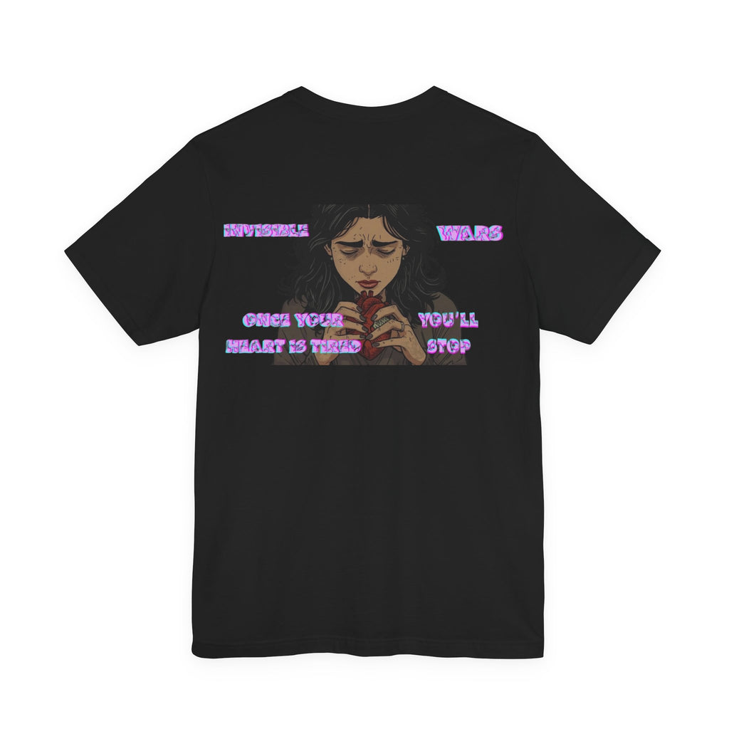 Invisible Wars T-Shirt — Mental Health Awareness Graphic Tee