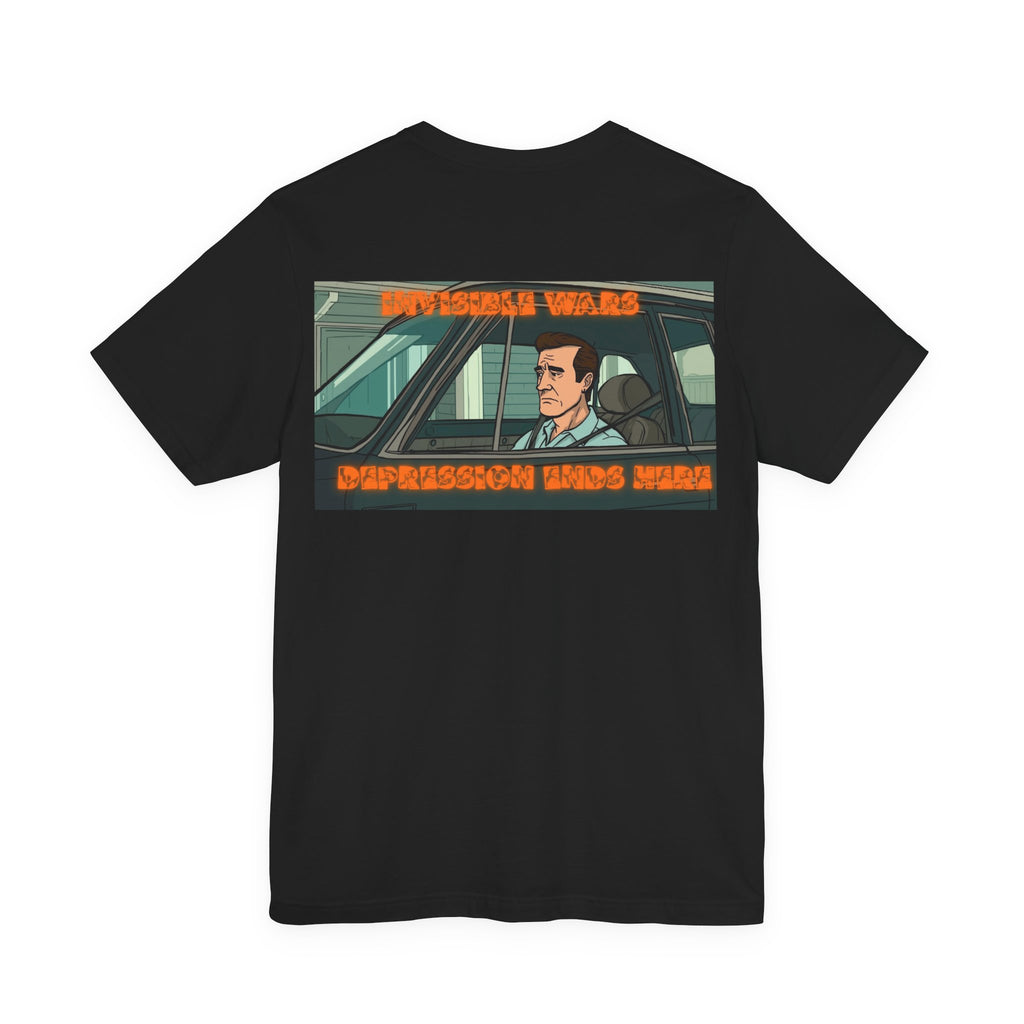 Men T-shirt - Depression Ends Here