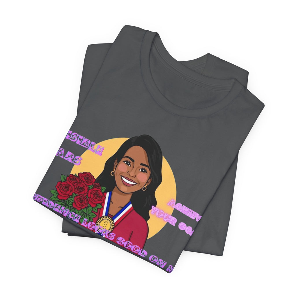 Women T-Shirt — Confidence looks good on me