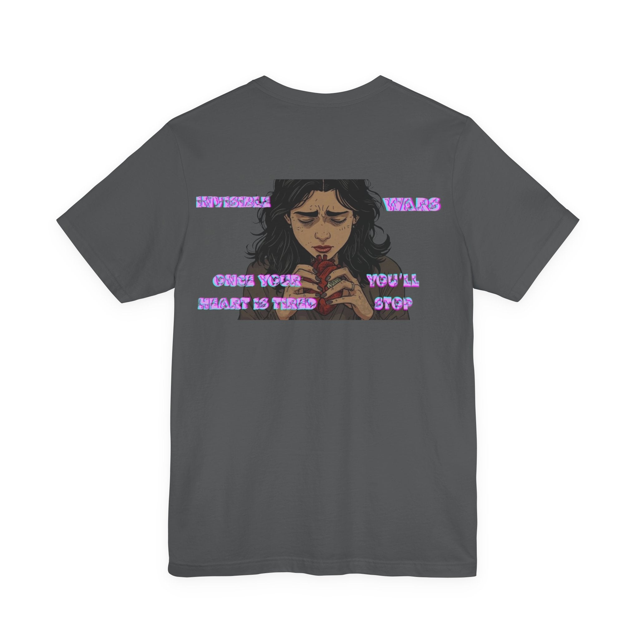 Invisible Wars T-Shirt — Mental Health Awareness Graphic Tee