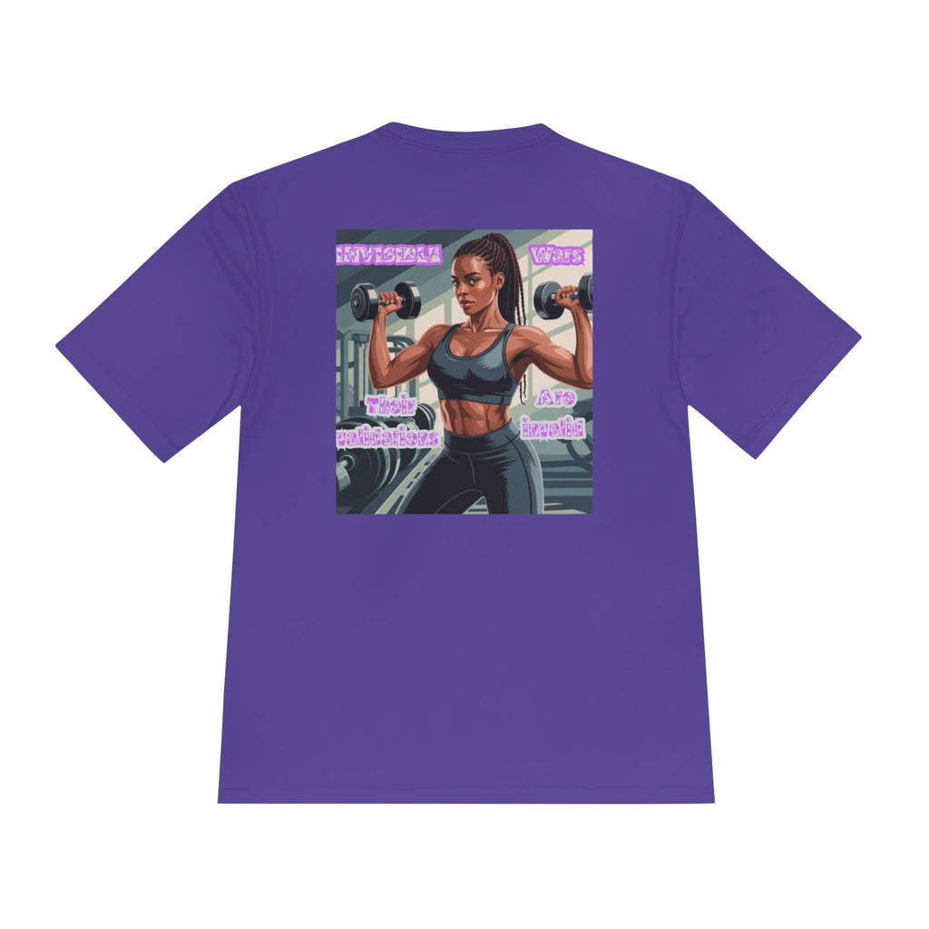 Women Fitness Graphic Shirt — The Vaildations are Invaild