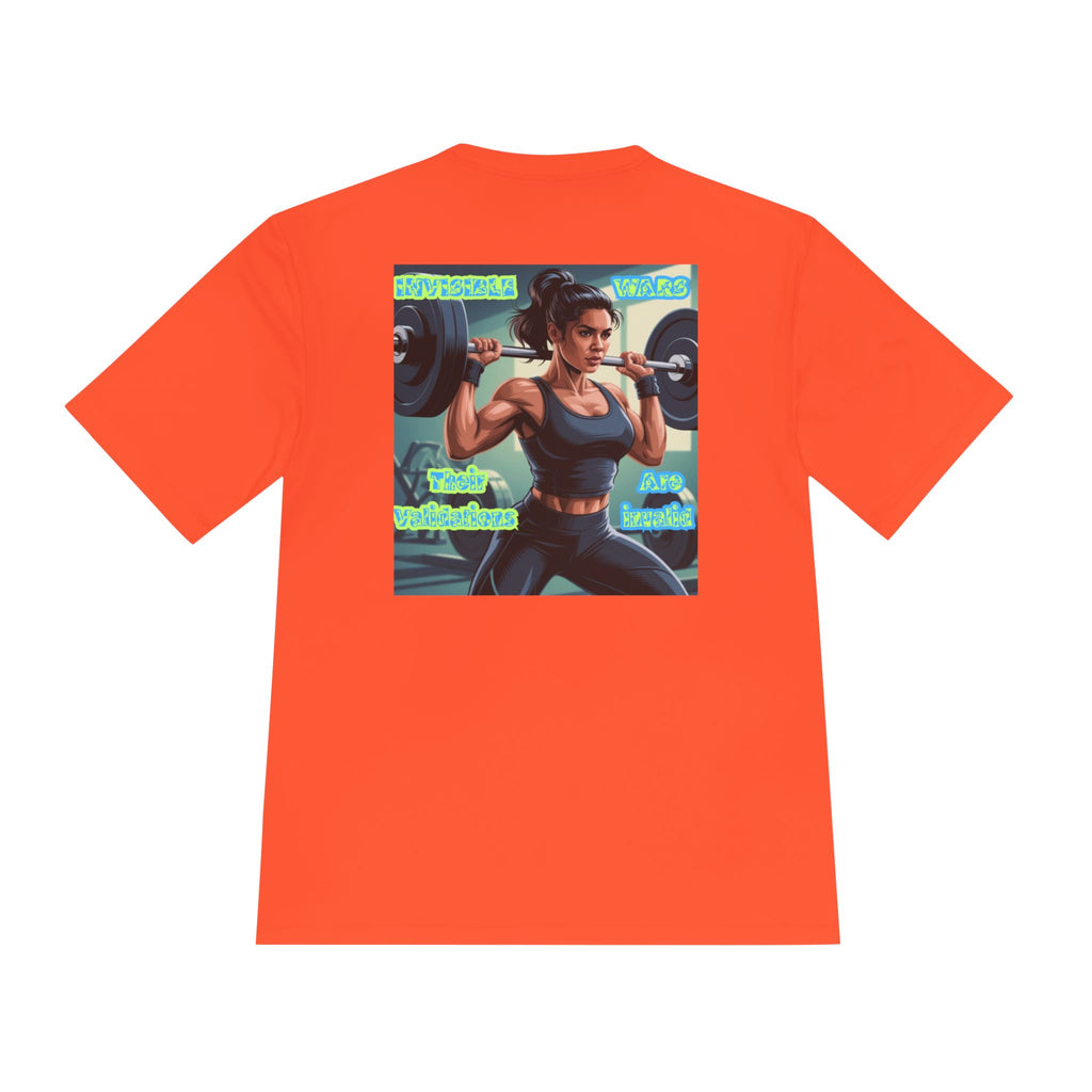 Women Fitness Graphic Shirt — The Vaildations are Invaild