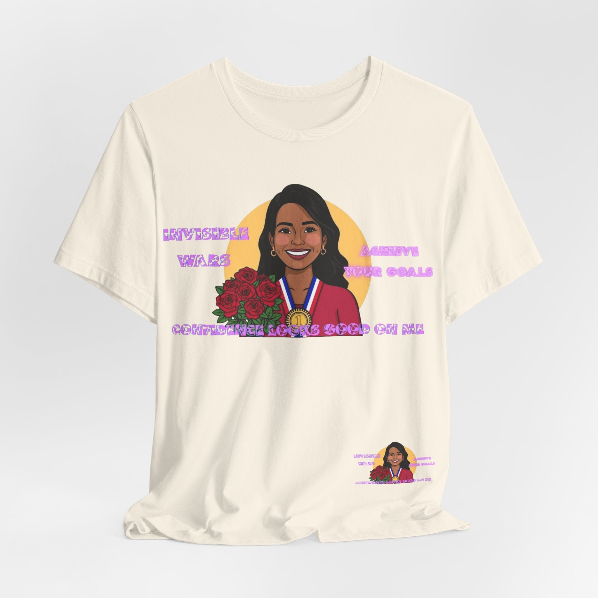 Women T-Shirt — Confidence looks good on me