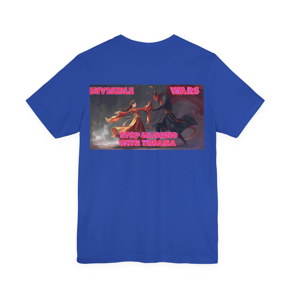 Women T-shirt  — Stop Dancing with Truama