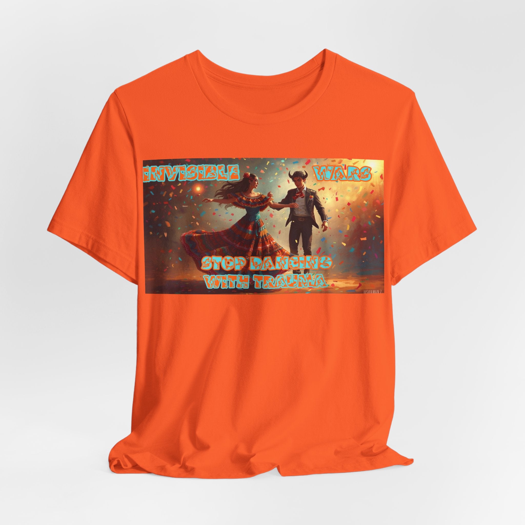Women T-Shirt- Stop Dancing with Trauma