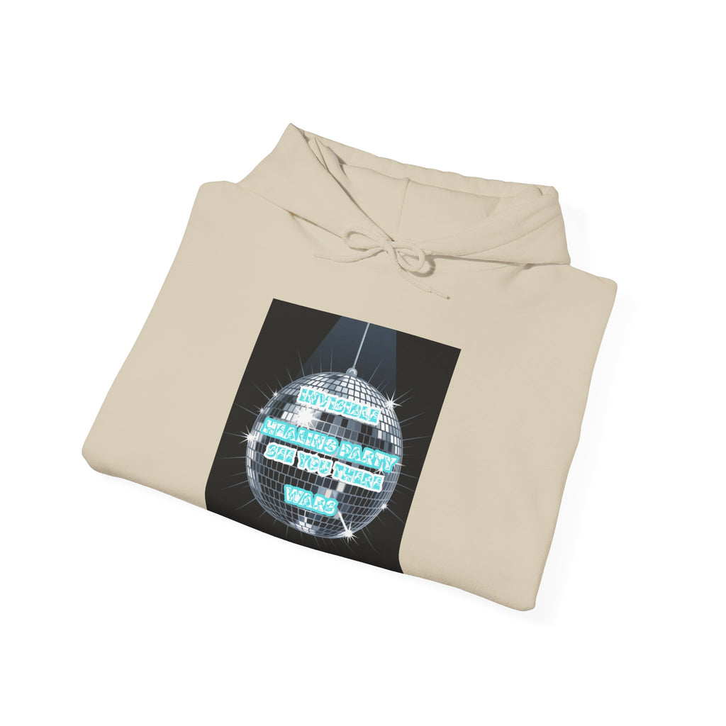Men Hoodie — Healing Party , See You There