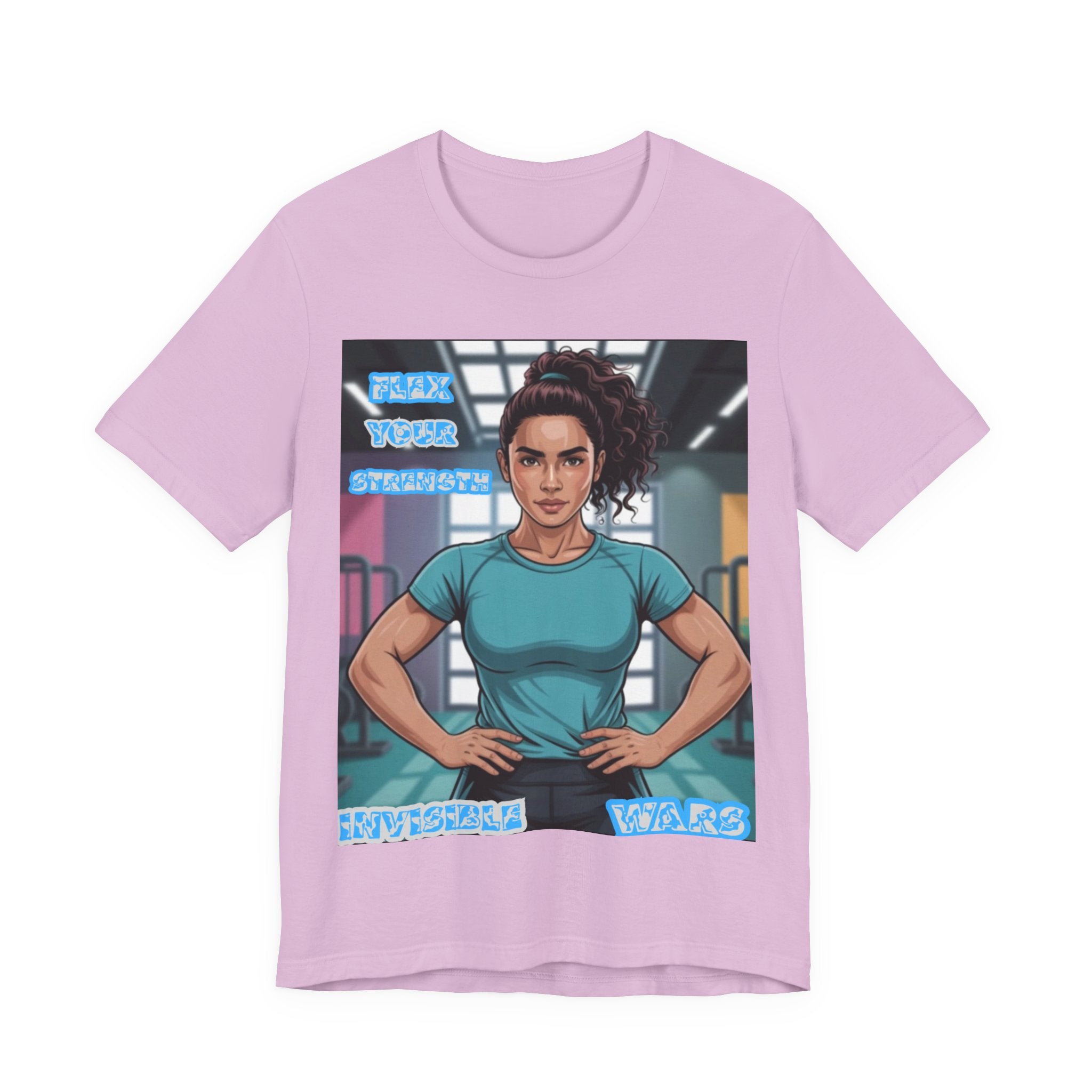 Women T-Shirt — Flex your strengh Invisible Wars