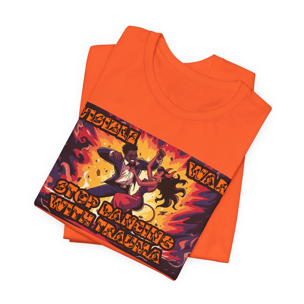 Men T-Shirt— Stop Dancing with Truama