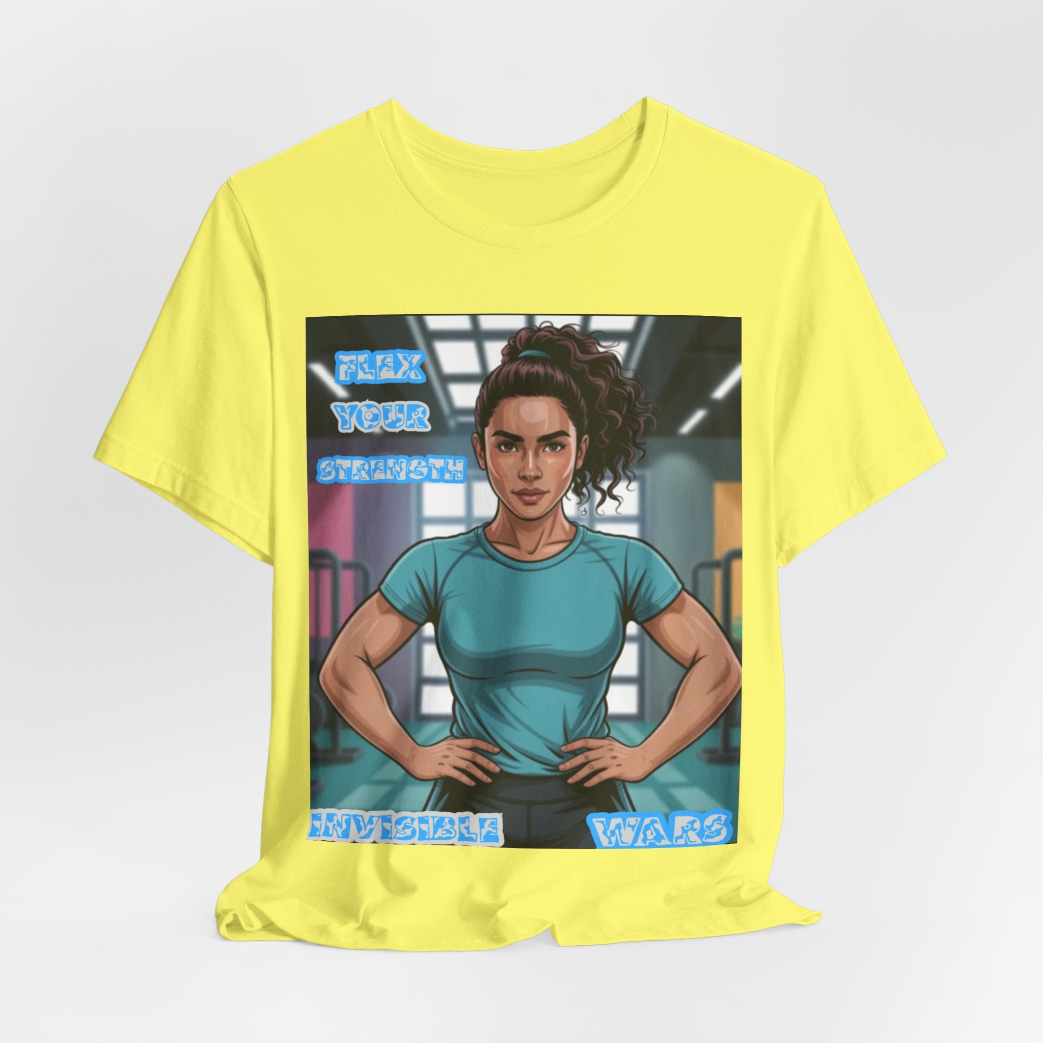 Women T-Shirt — Flex your strengh Invisible Wars