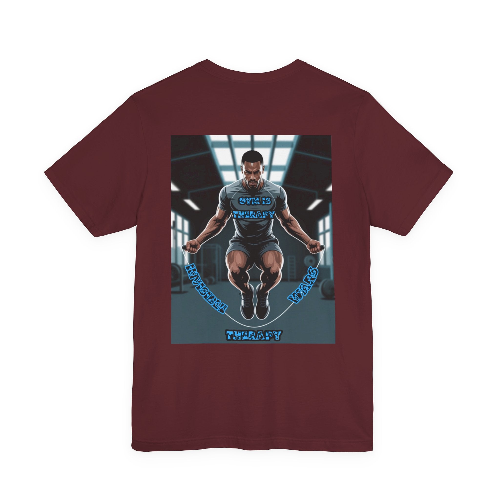 Men T-shirt -Gym is Therapy
