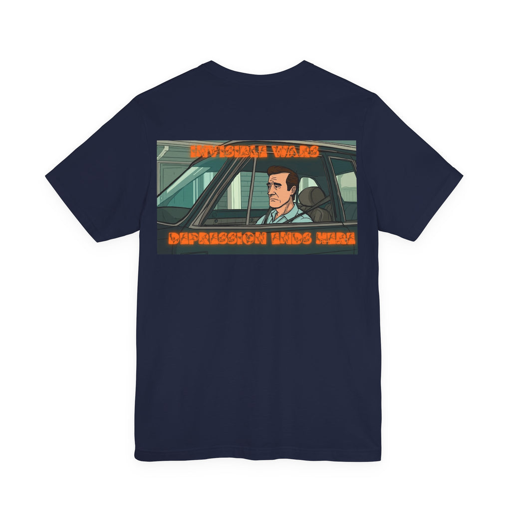 Men T-shirt - Depression Ends Here
