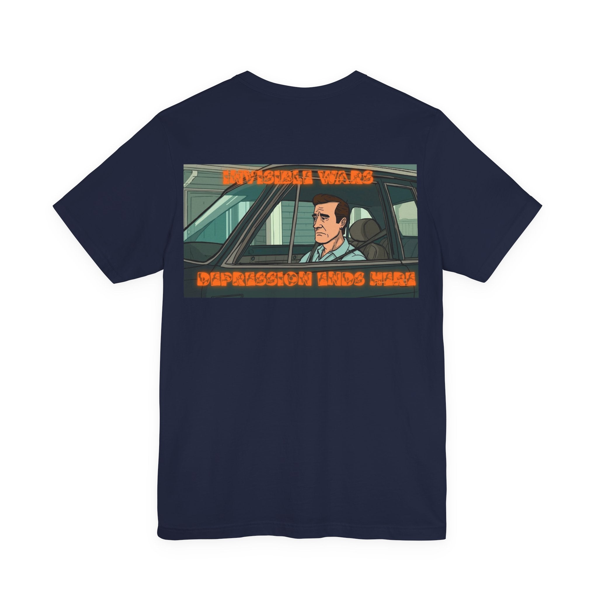 Men T-shirt - Depression Ends Here