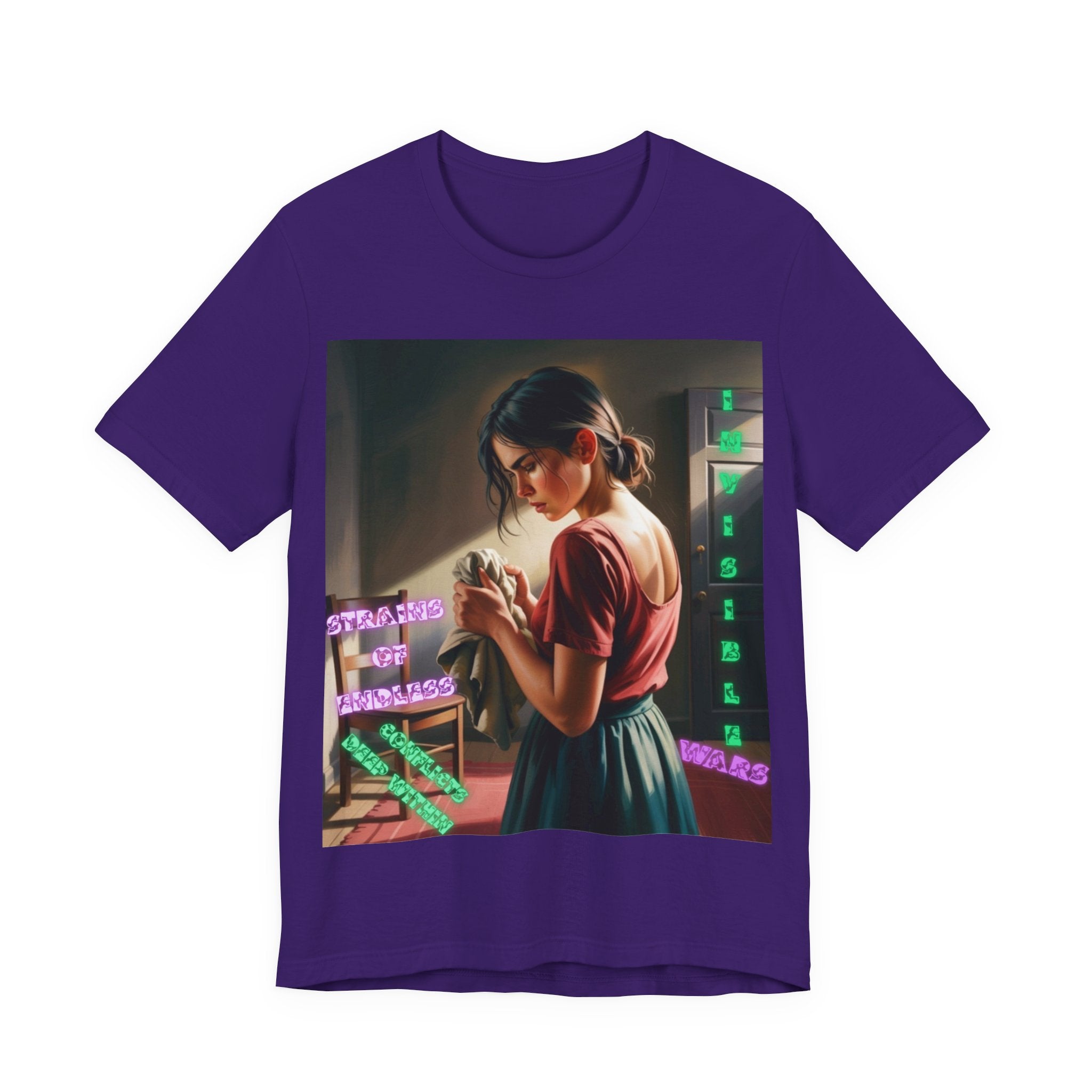 Women T-Shirt -  Strains of conflict Invisible Wars