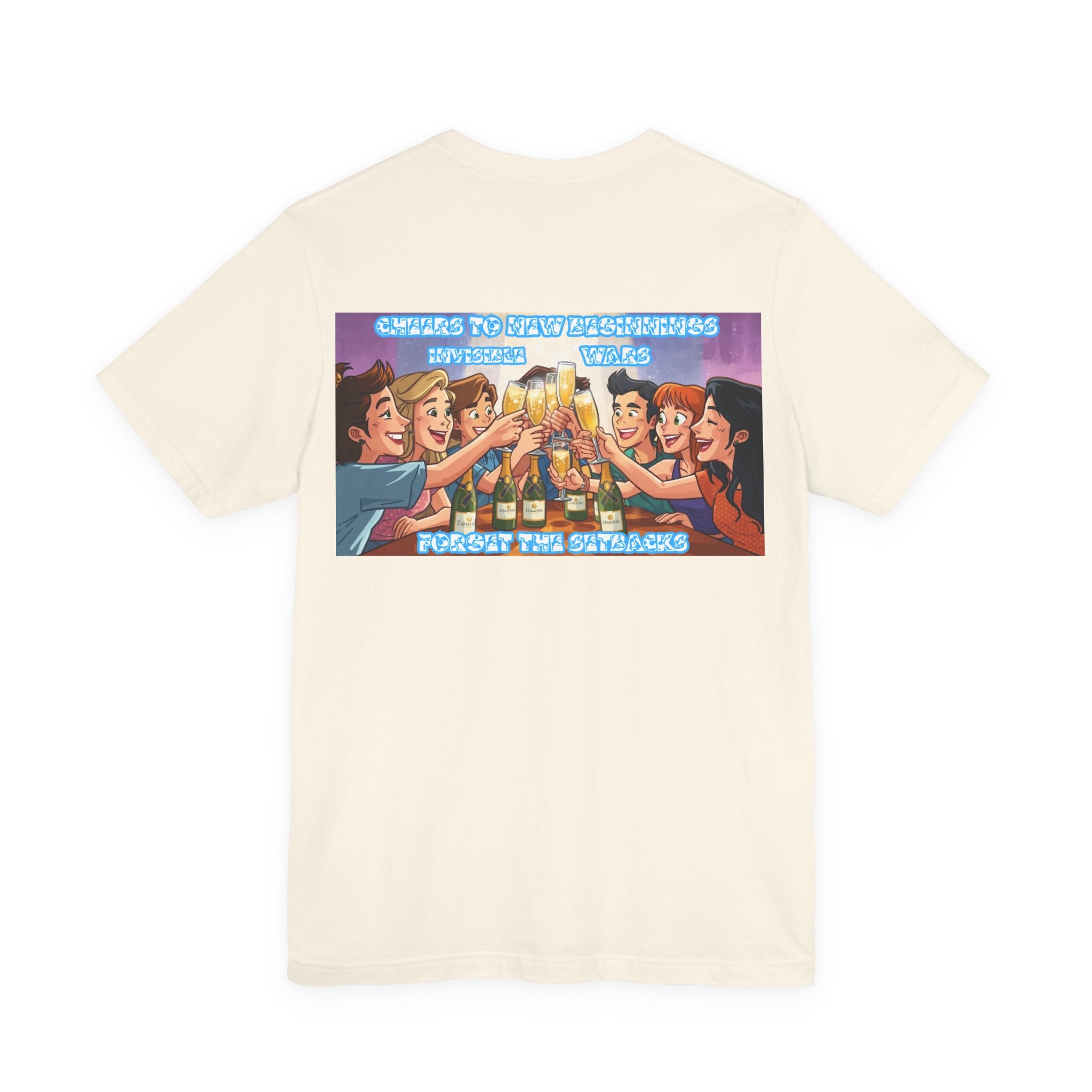 Women T-shirt - Cheers To New Beginnings