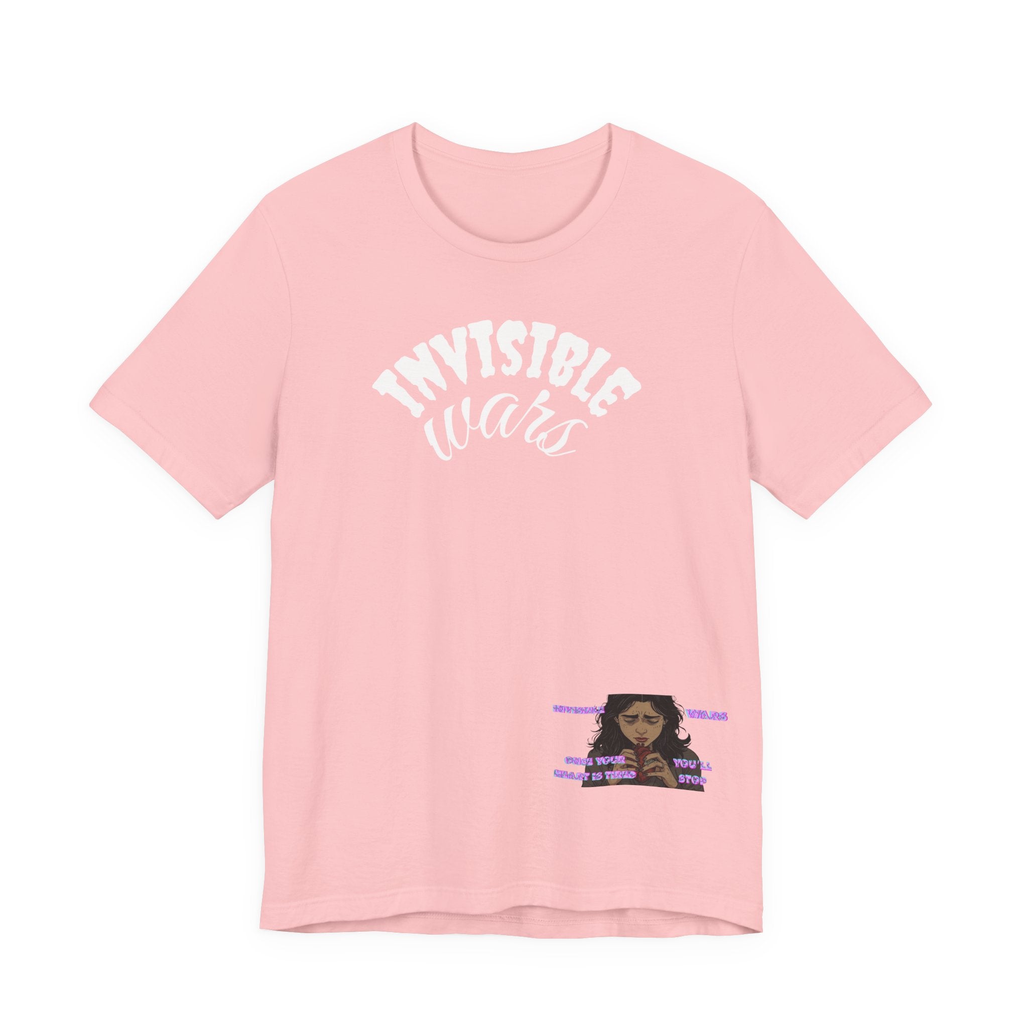 Invisible Wars T-Shirt — Mental Health Awareness Graphic Tee