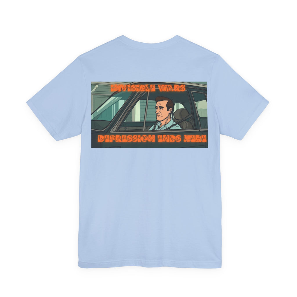 Men T-shirt - Depression Ends Here