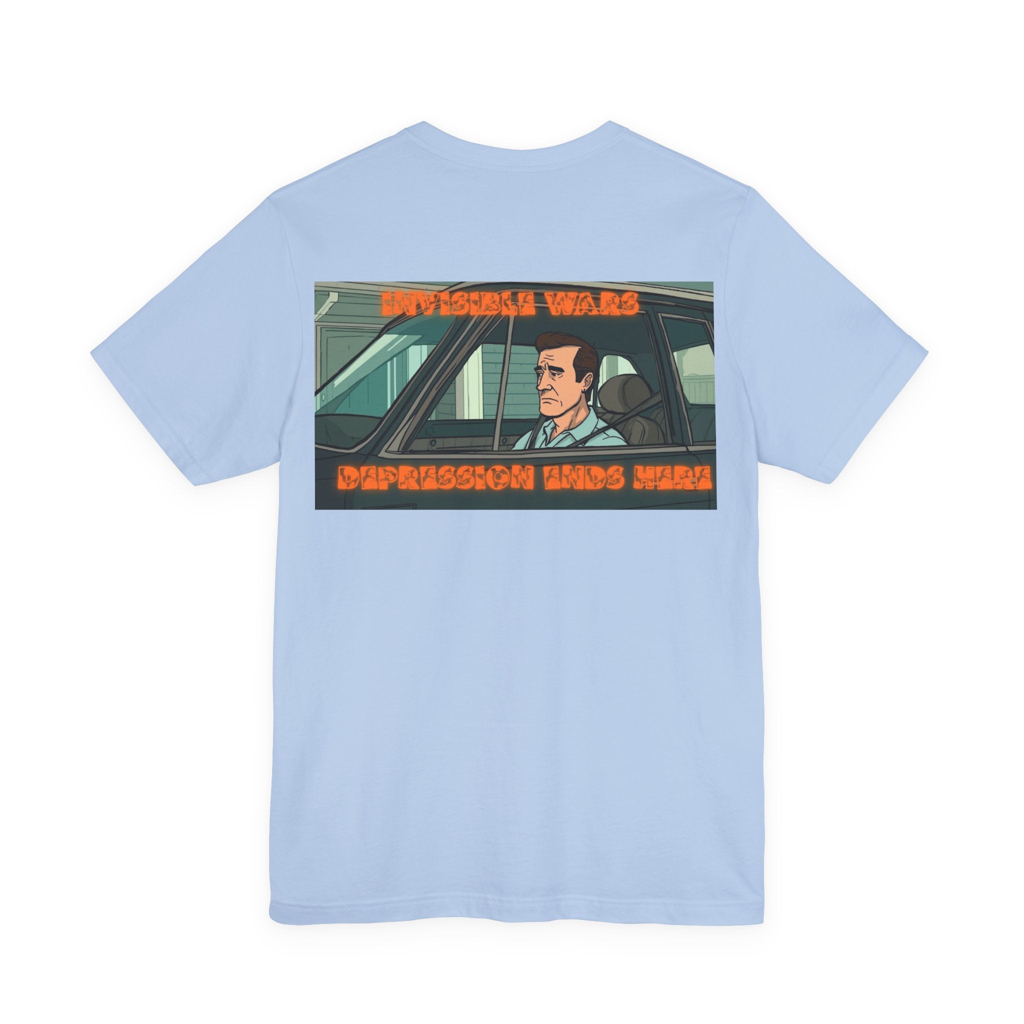 Men T-shirt - Depression Ends Here
