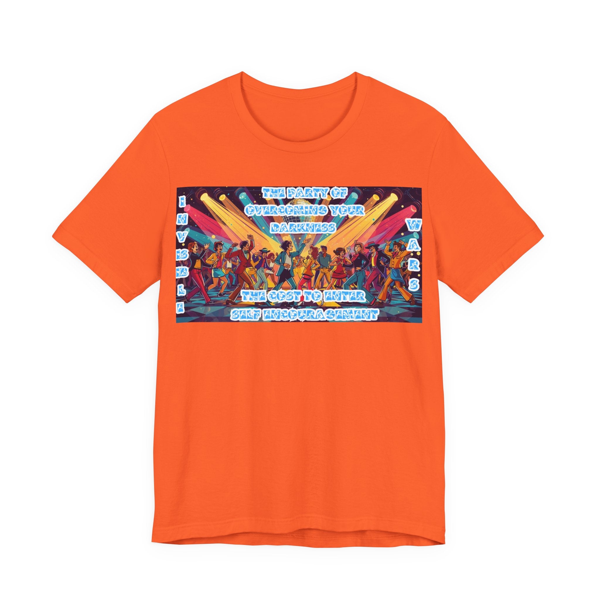 Men T-Shirt – The Party of Overcoming Your Darkness