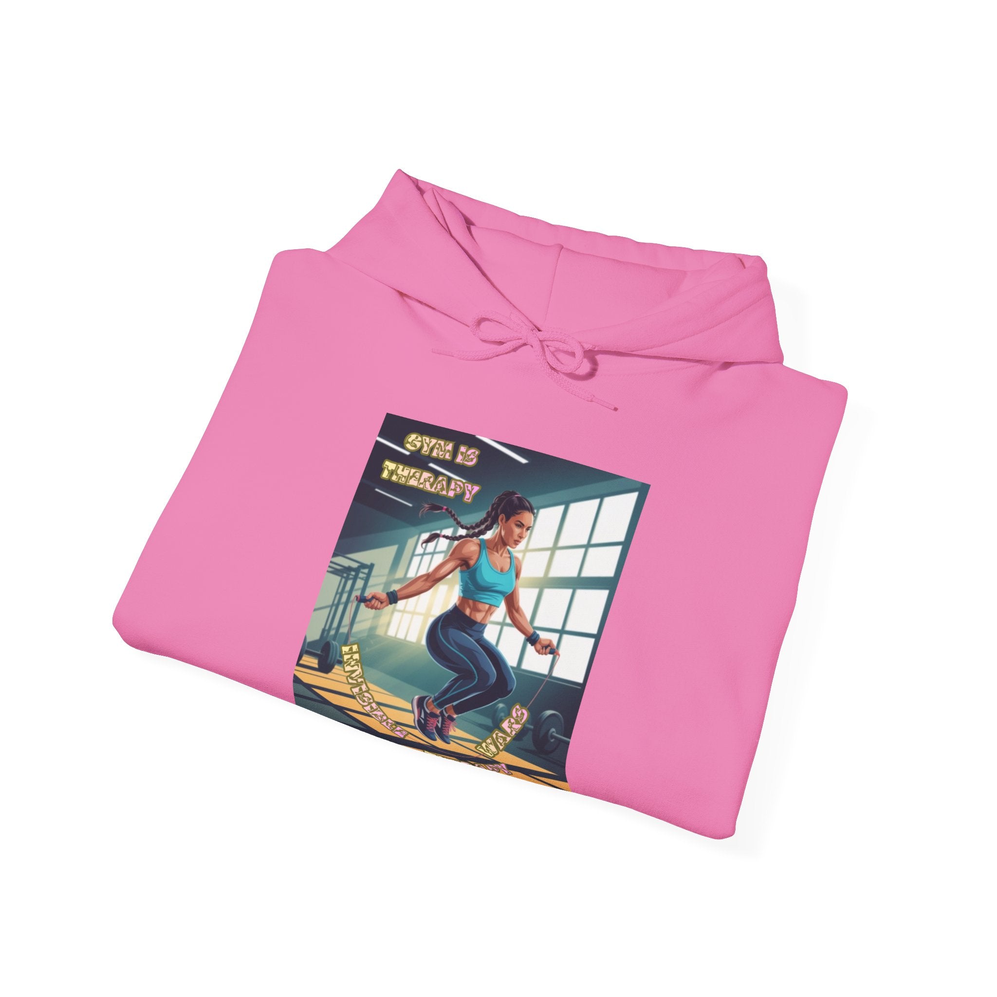 Women Hoodie — Gym is Therapy