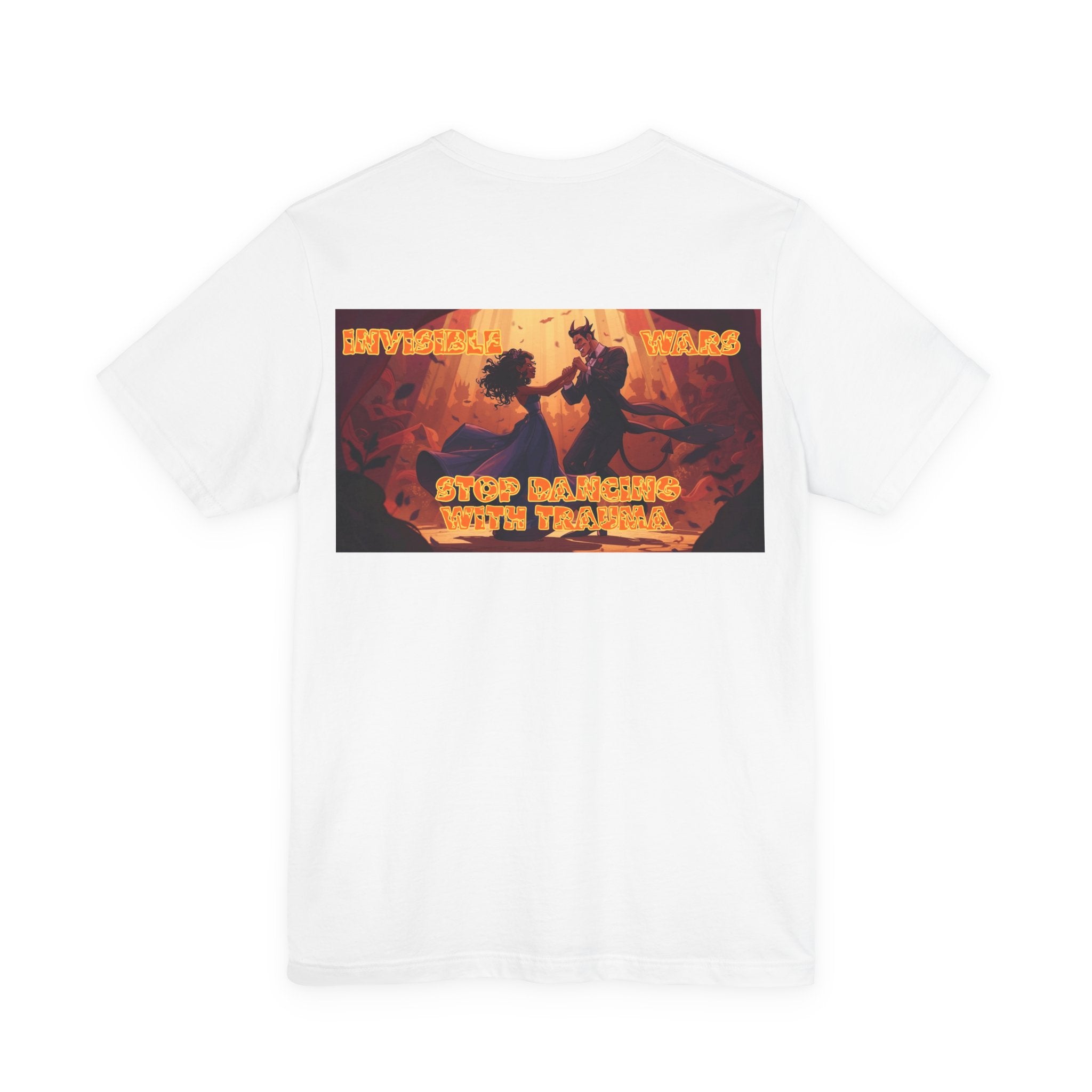 Women T-shirt  — Stop Dancing with Truama