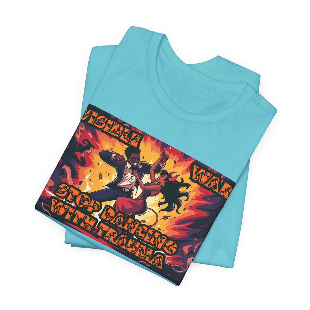 Men T-Shirt— Stop Dancing with Truama