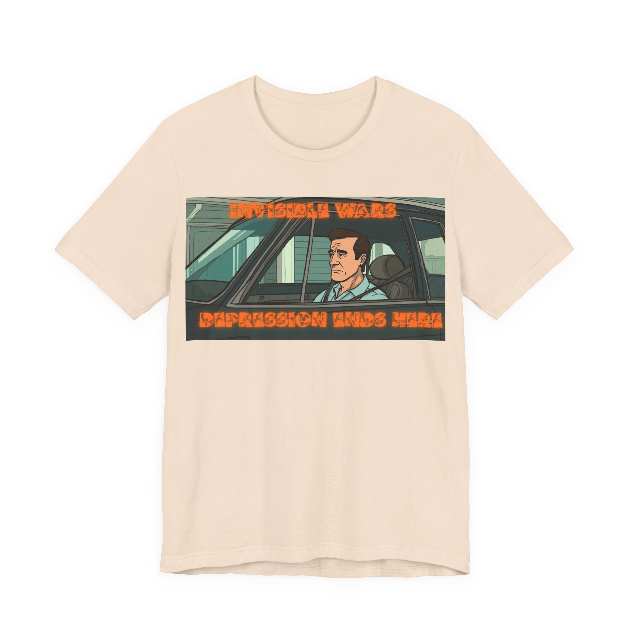 Men  T-Shirt — Depression Ends Here