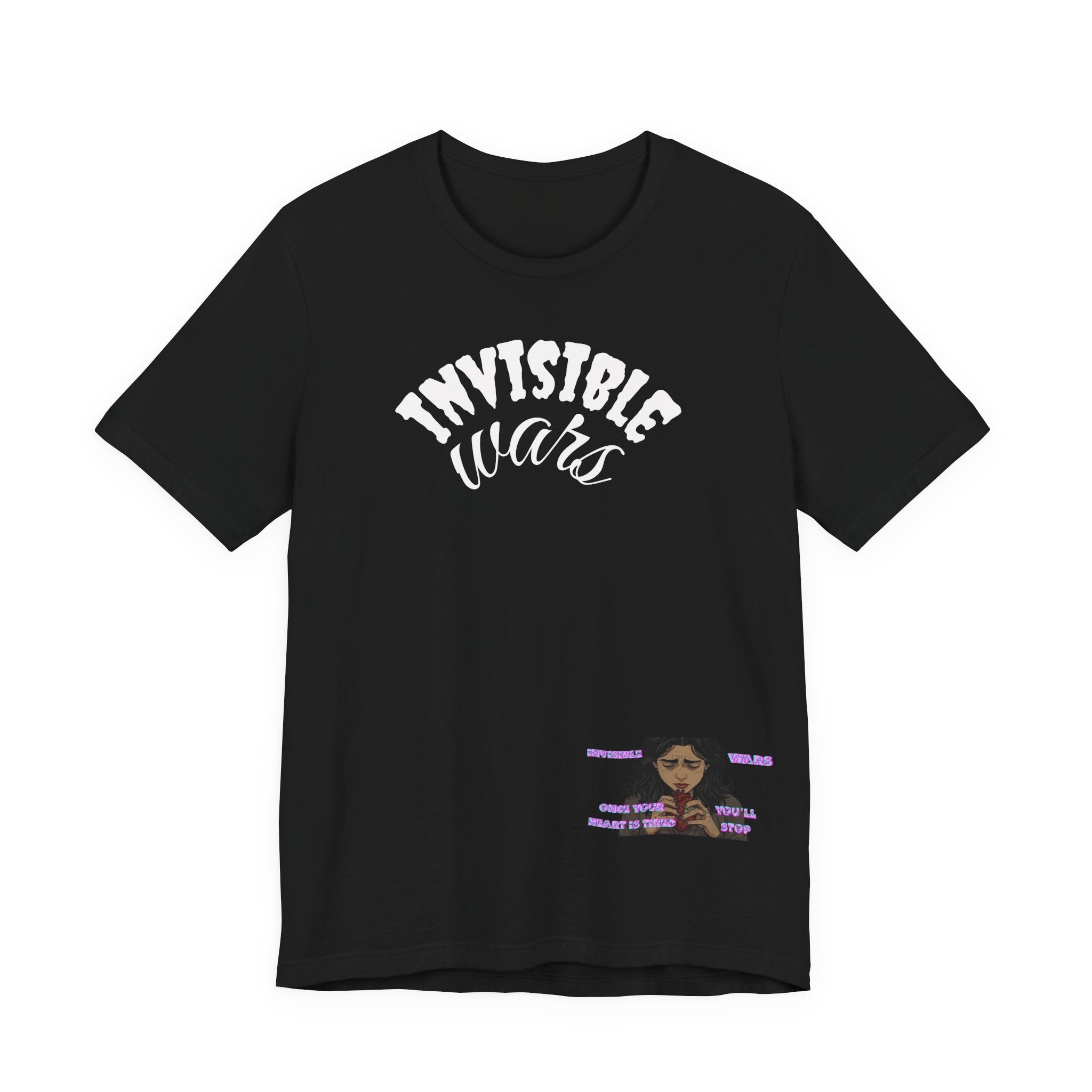 Invisible Wars T-Shirt — Mental Health Awareness Graphic Tee