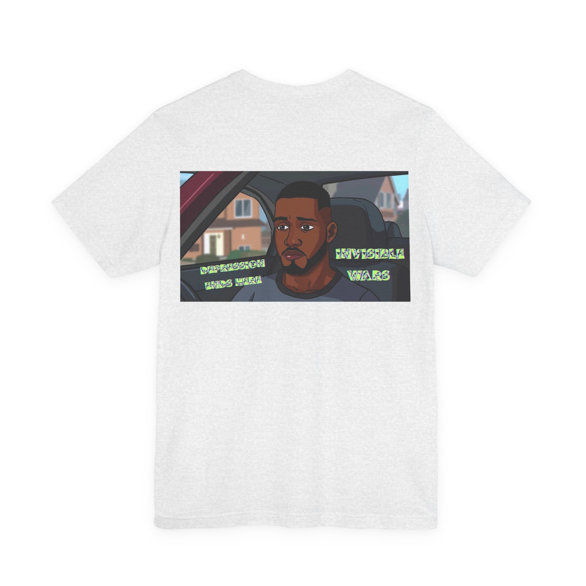 Men T-shirt - Depression Ends Here