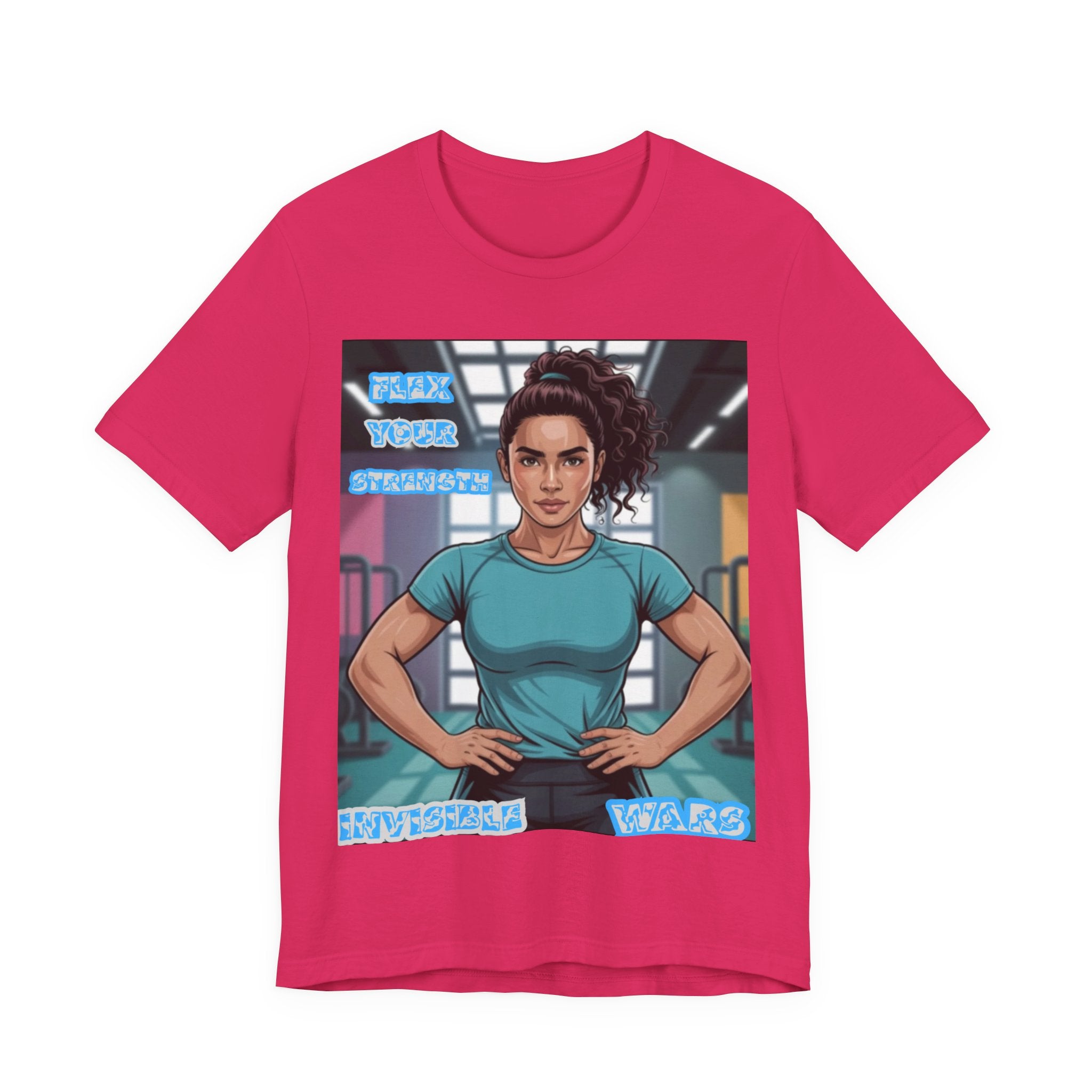 Women T-Shirt — Flex your strengh Invisible Wars