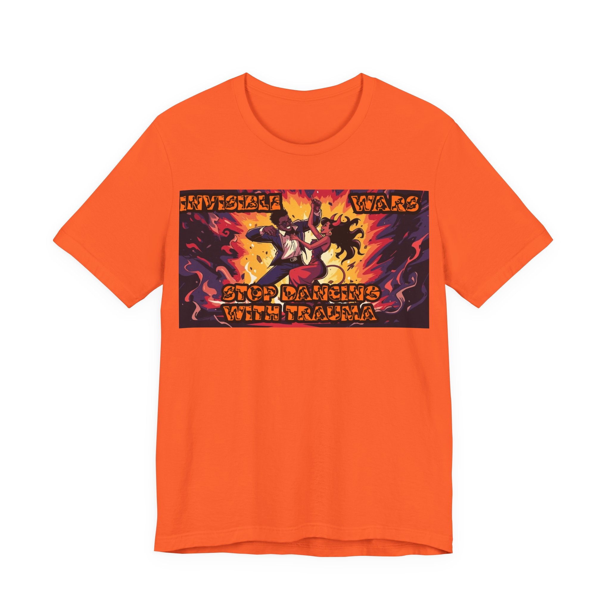 Men T-Shirt— Stop Dancing with Truama