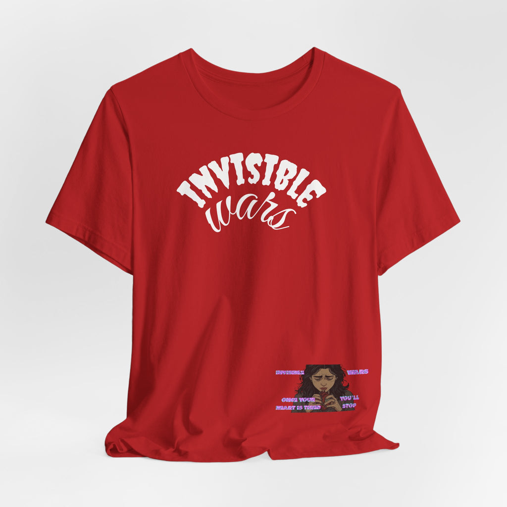Invisible Wars T-Shirt — Mental Health Awareness Graphic Tee