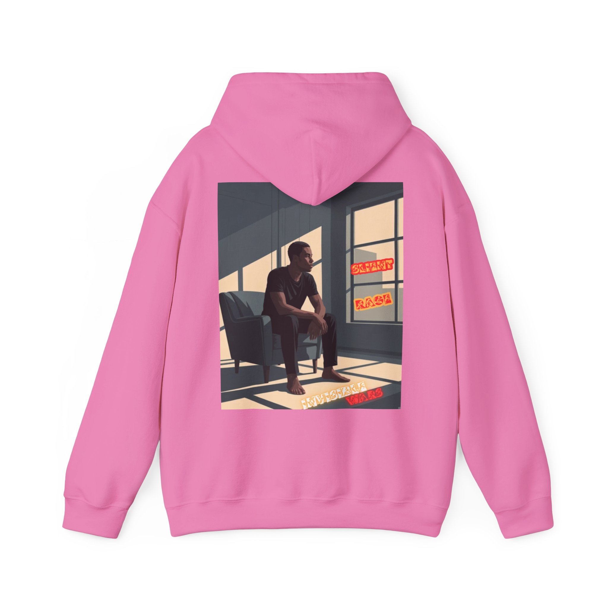 Men Hoodie - Slient Rage