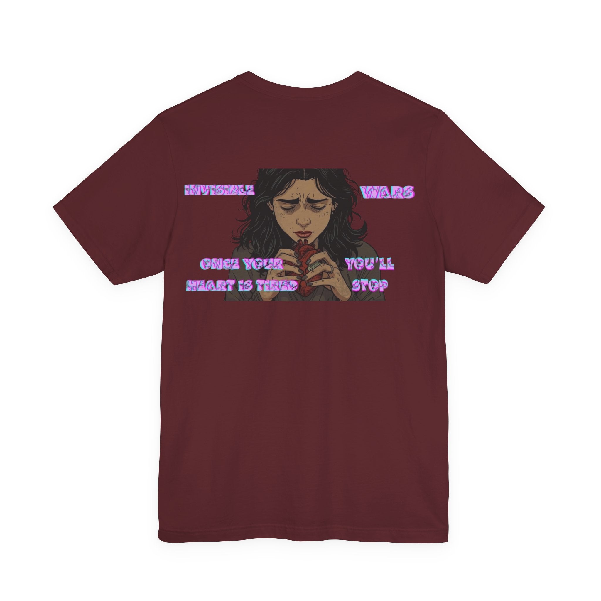Invisible Wars T-Shirt — Mental Health Awareness Graphic Tee