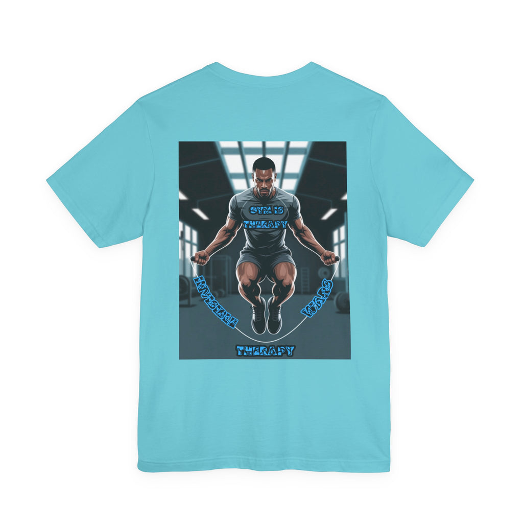 Men T-shirt -Gym is Therapy