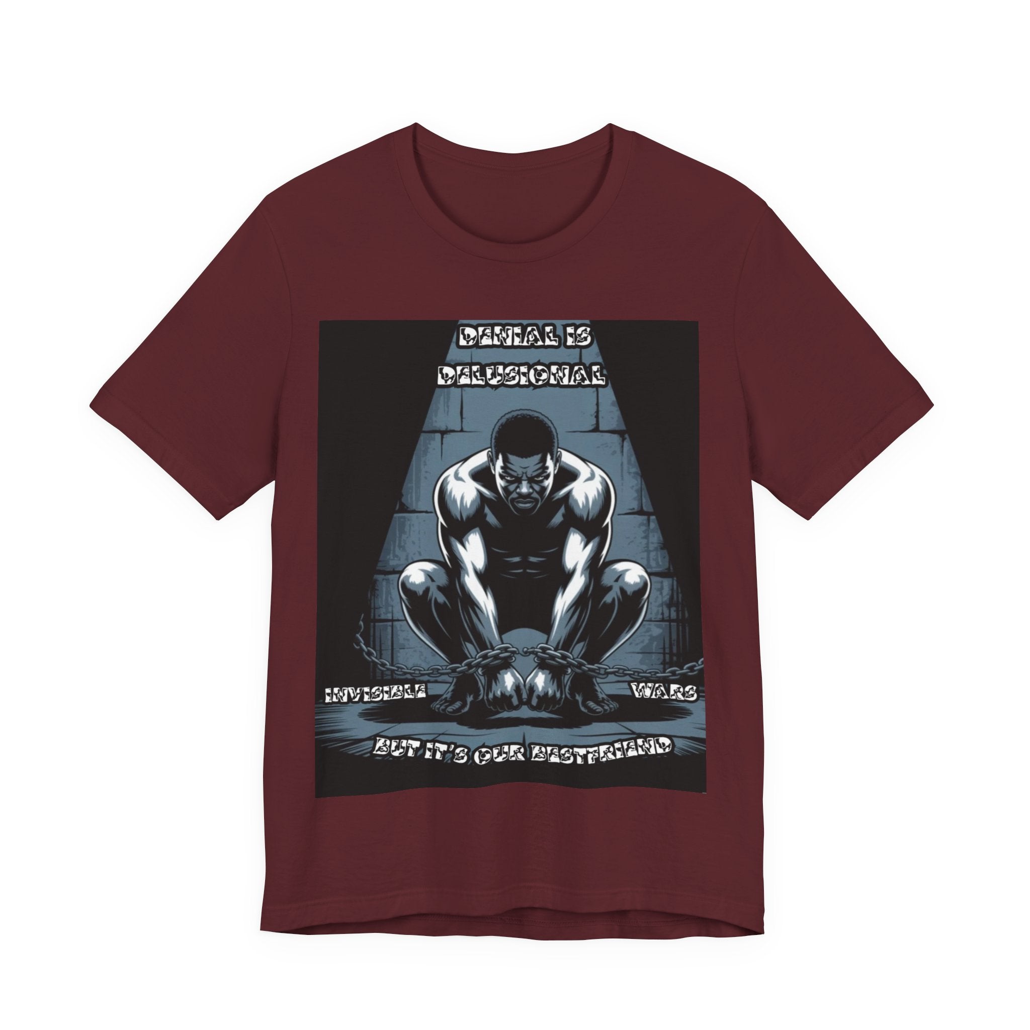 Men T-Shirt – -Denial is Delusional