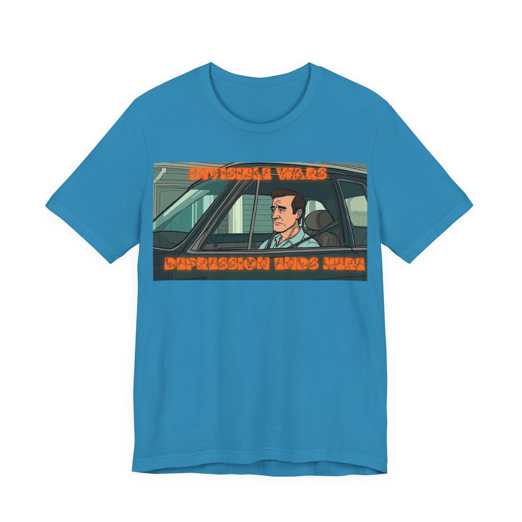 Men  T-Shirt — Depression Ends Here