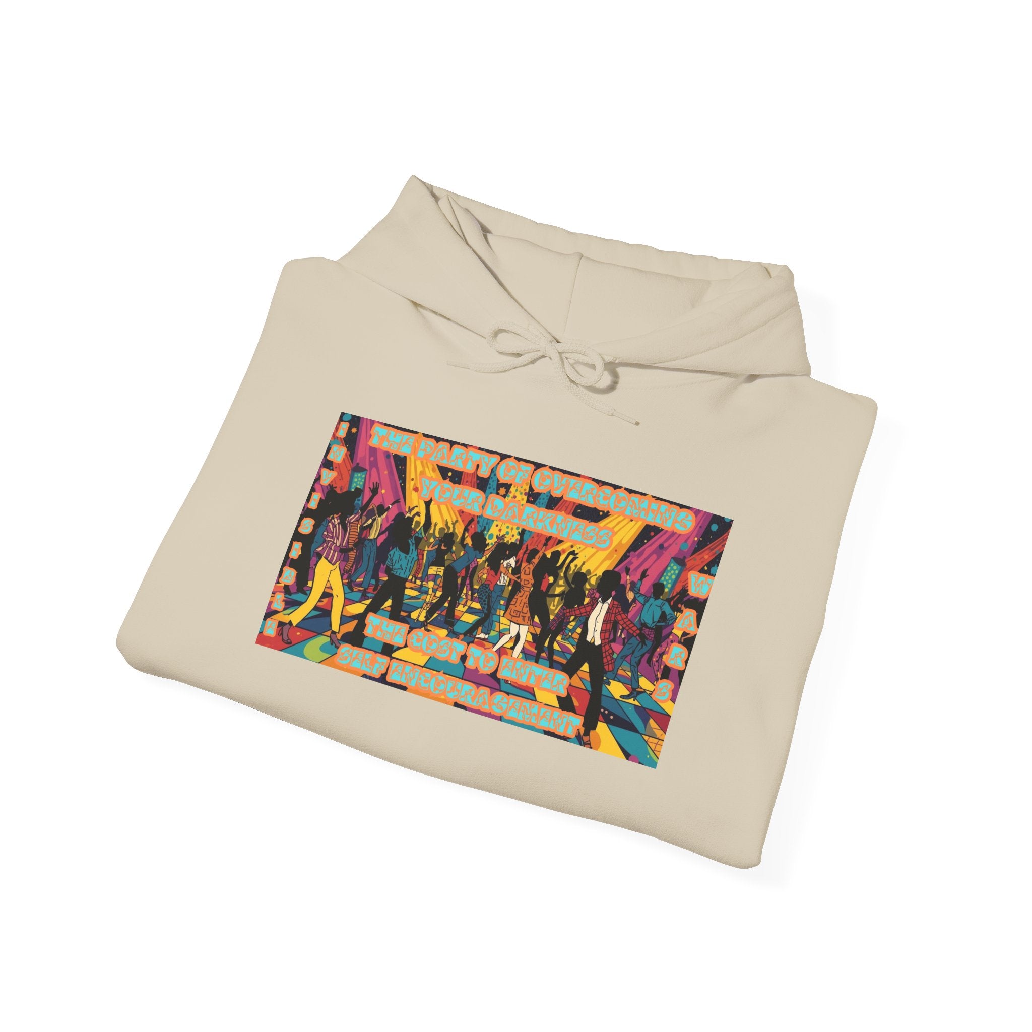 Men Hoodie - The Party of Overcoming Your Darkness