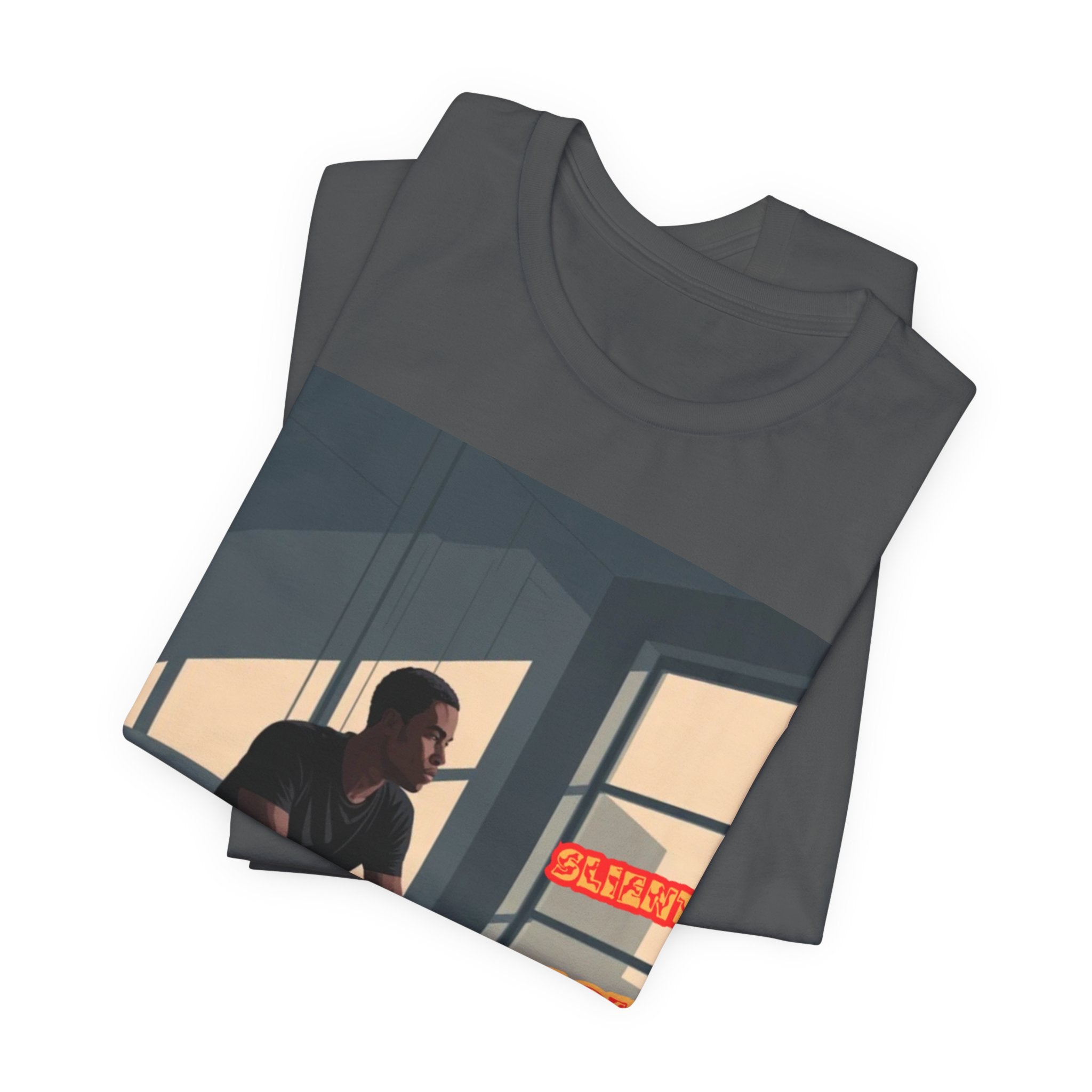 Men T‑Shirt- Slient Rage