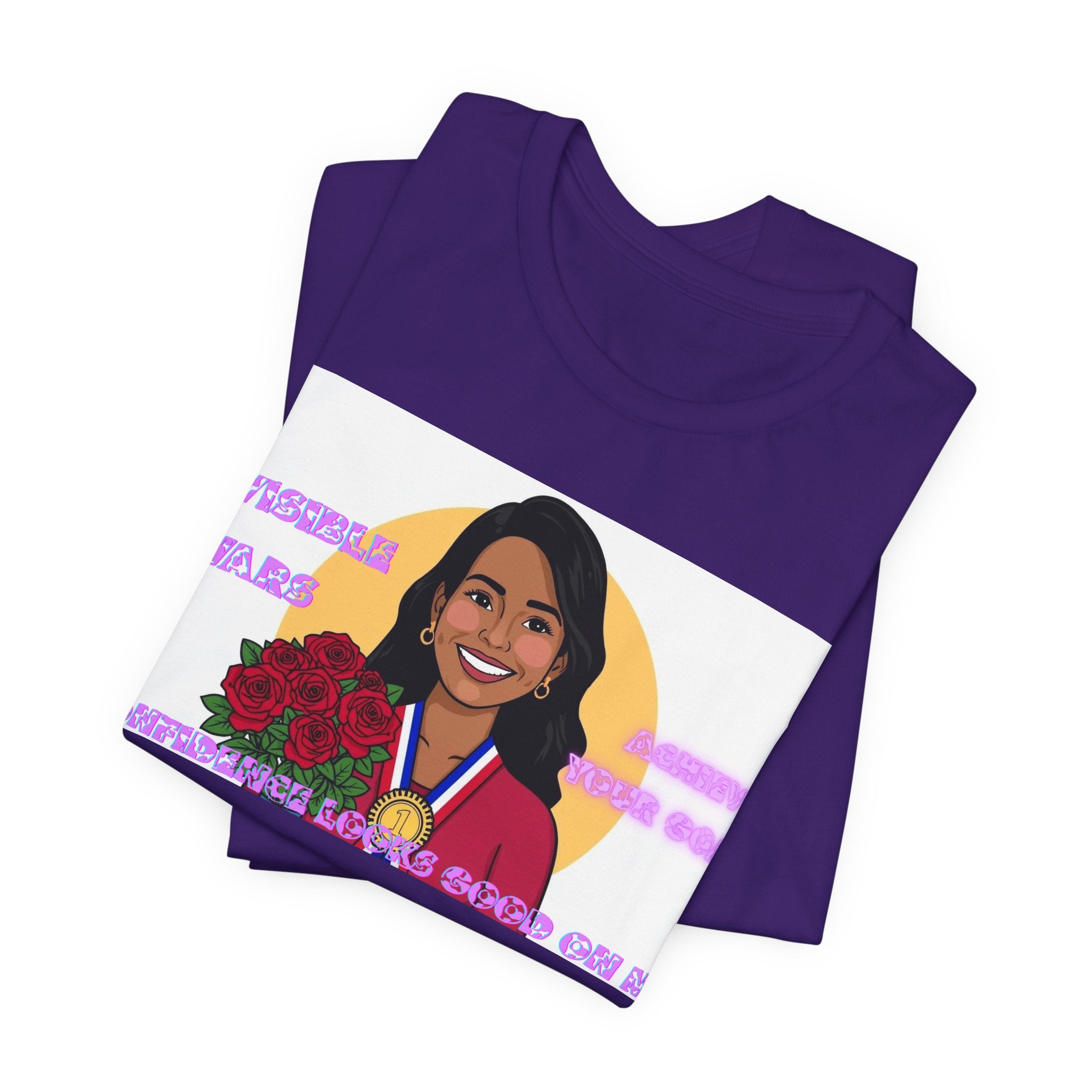 Women T-Shirt — Confidence looks good on me