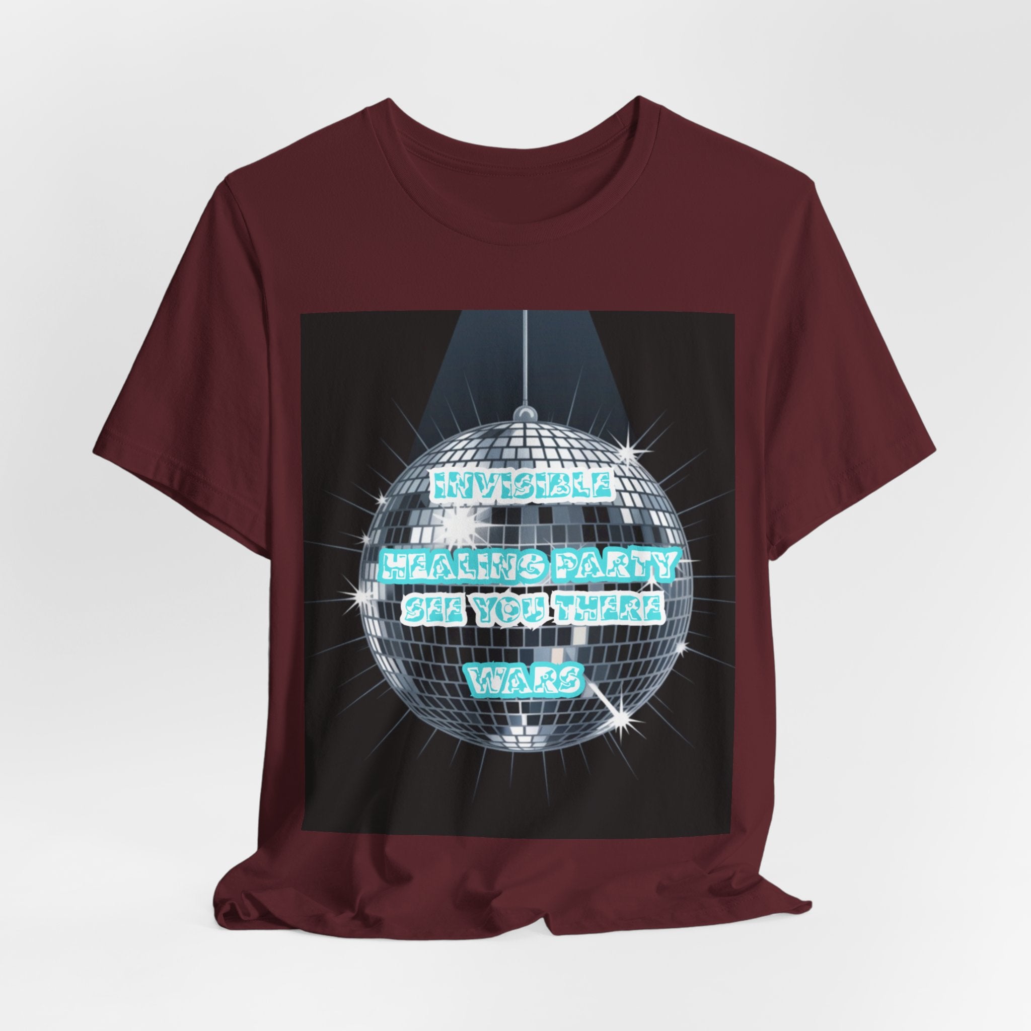 Men T-Shirt — Healing Party , See You There