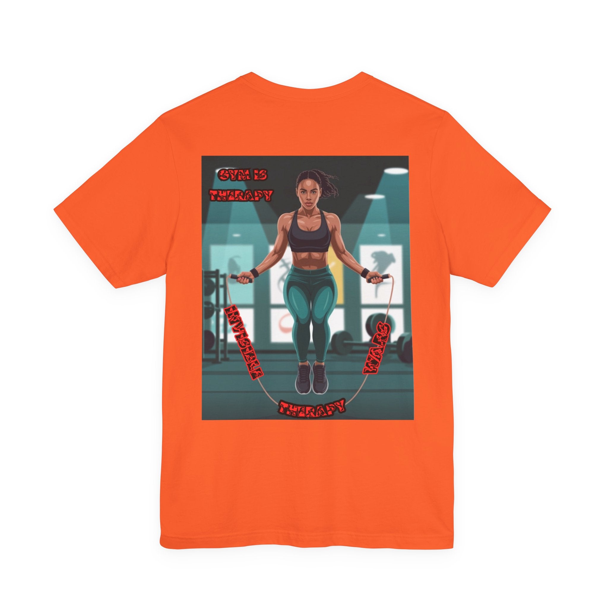 Women T-shirt — Gym is Therapy