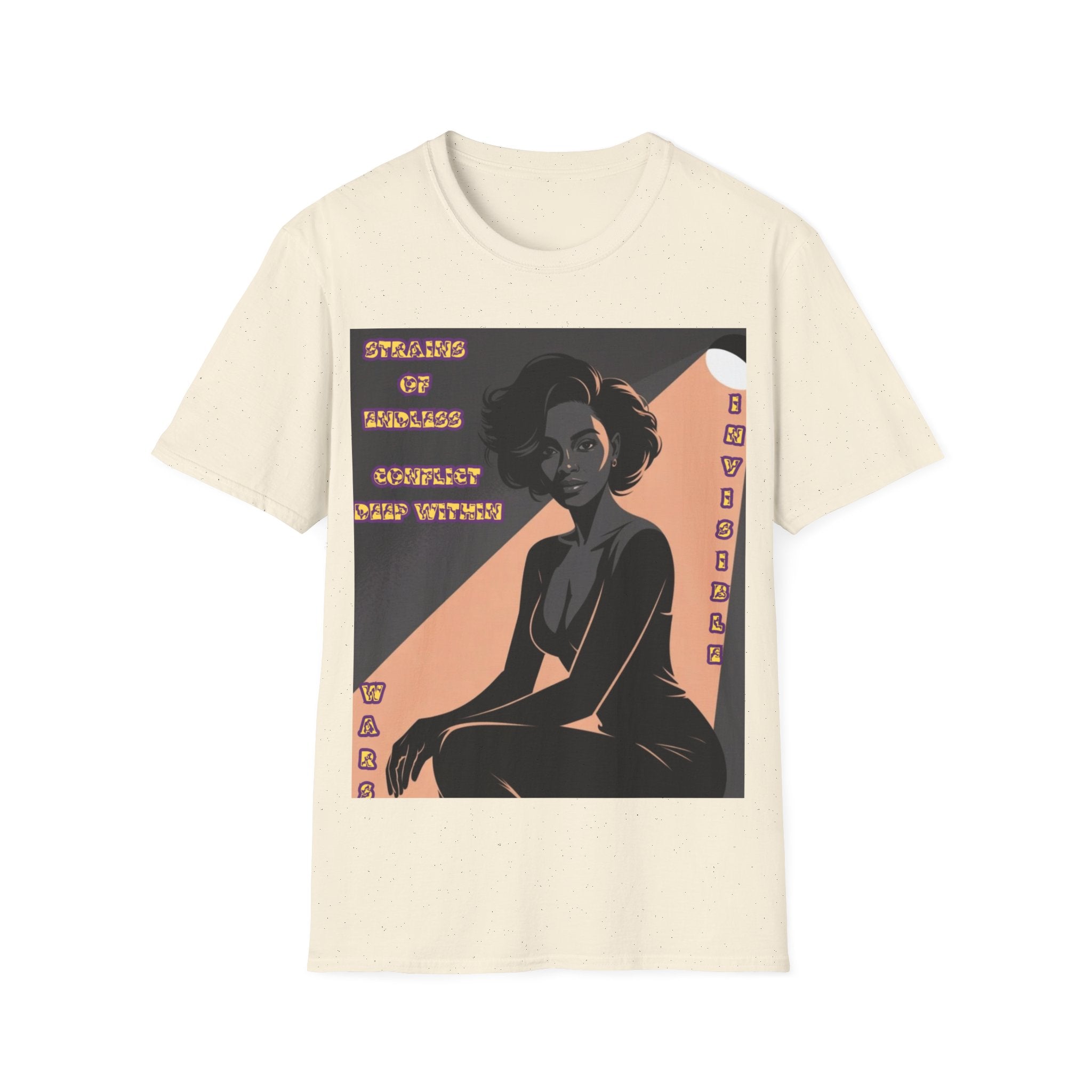 Women T-Shirt- Strains of conflict Invisible Wars