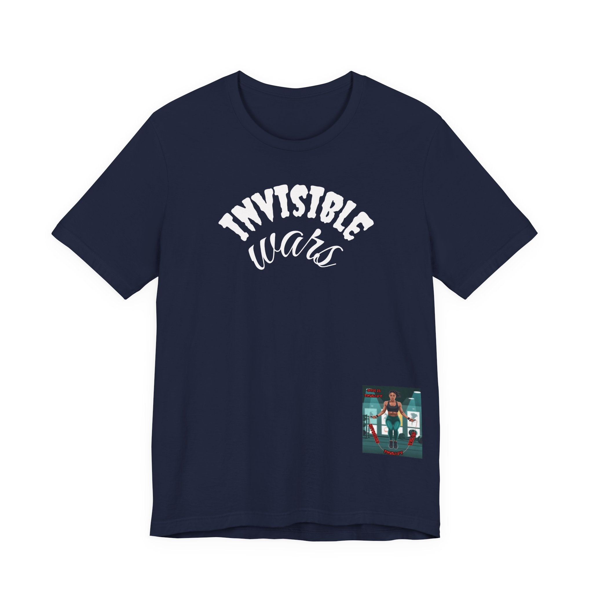 Women T-shirt — Gym is Therapy