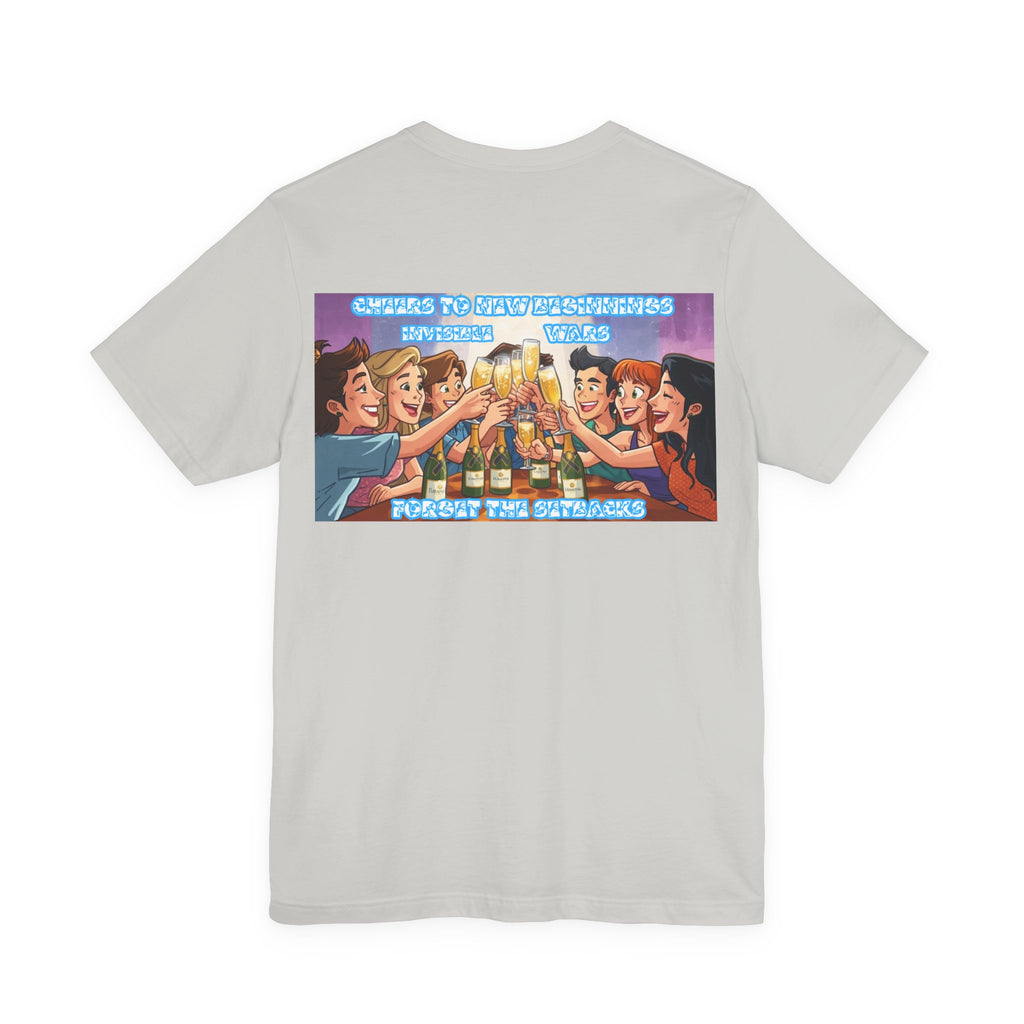 Women T-shirt - Cheers To New Beginnings