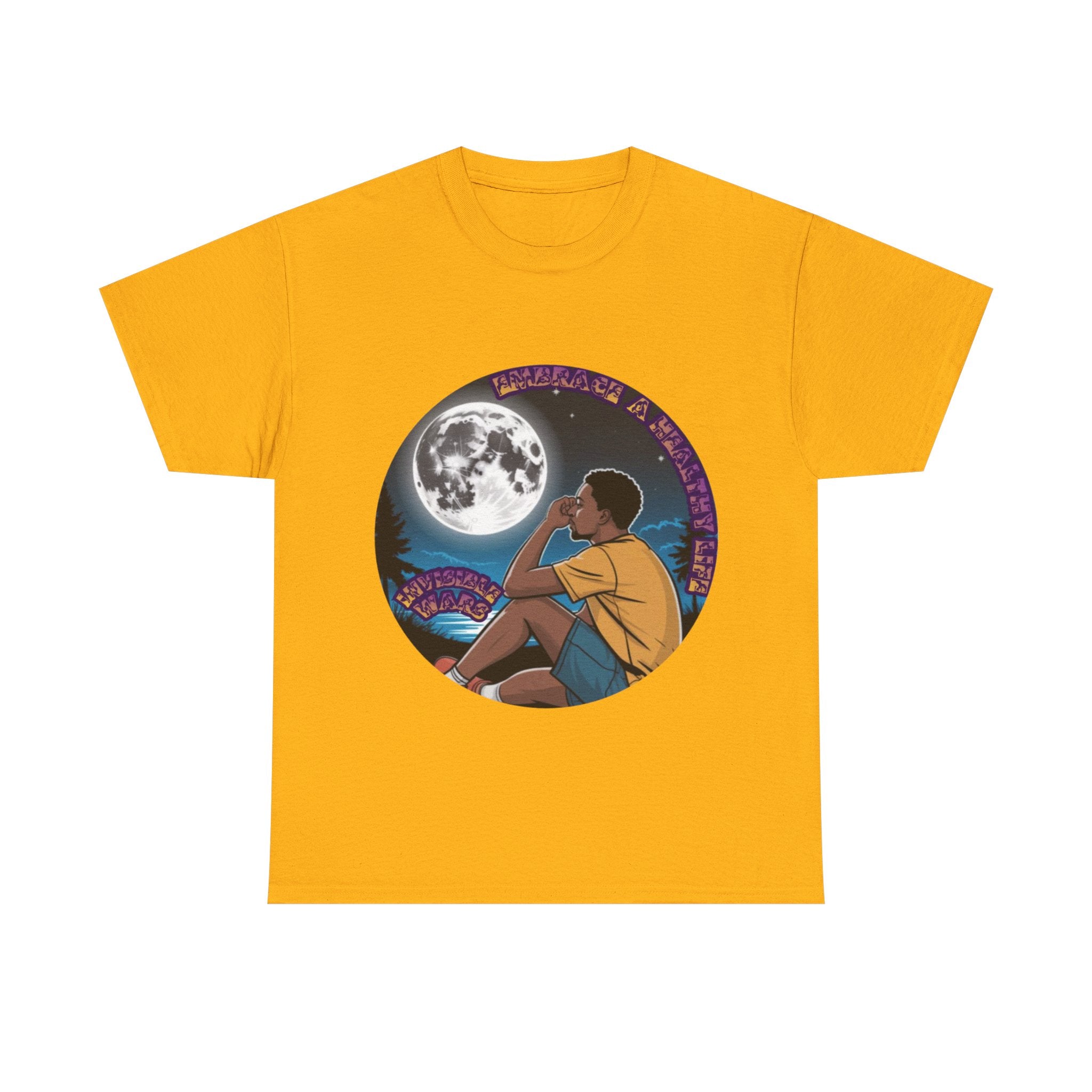 Men T-Shirt -Embrace A Healthy life