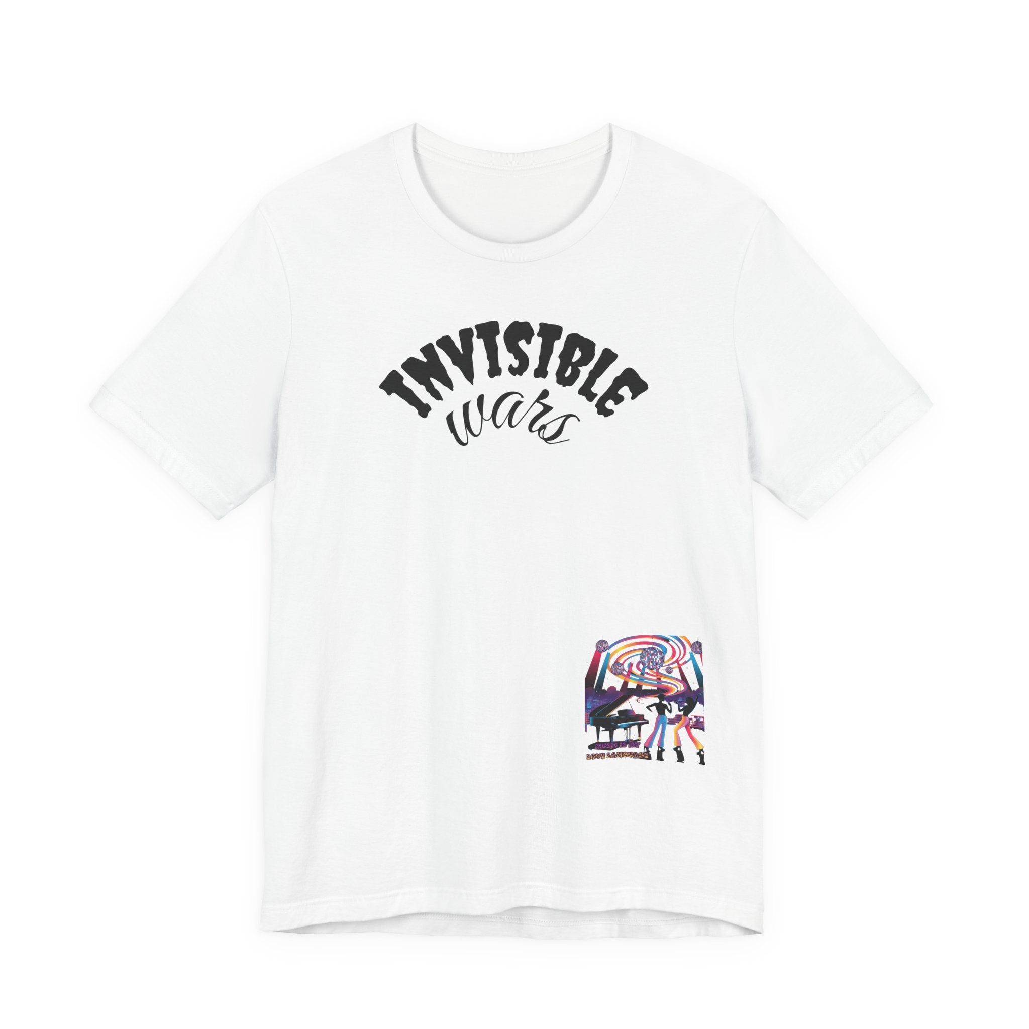 Women Invisible Wars T-shirt - Music is my Love Language